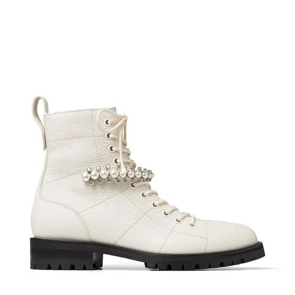 NEW Jimmy Choo Cruz Combat Boots - Picture 4 of 16